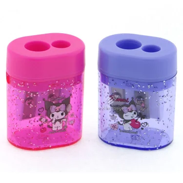 Kuromi 590161 Çöp Hazneli Çift Gözlü Kalemtıraş