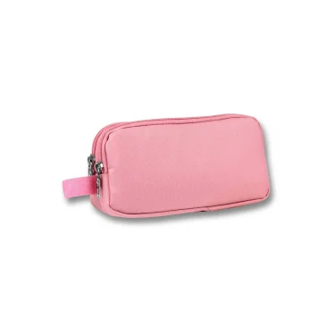 Ümit Çanta Kız Çocuklar İçin İki Bölmeli Kalemlik - Pembe - 5123