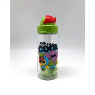 GIPTA K222027 KRAL ŞAKİR DESENLİ PİPETLİ TRİTAN MATARA 500CC