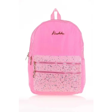 Magıc Dreams Sırt Çantası (TAŞLI PULLU-PEMBE)