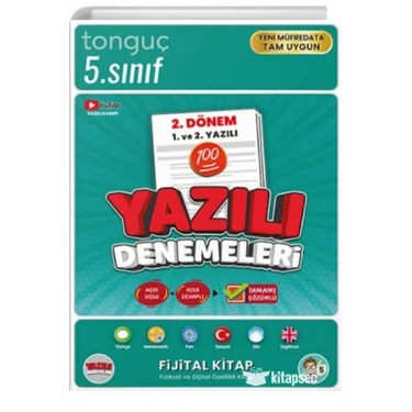 5. Sınıf Yazılı Denemeleri 2. Dönem 1 ve 2. Yazılı