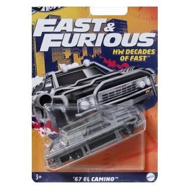 1/64 Ölçek Fast & Furious Temalı Uzun Kart Araçlar HRW41 67 El Camino