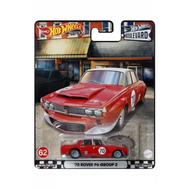 Hot Wheels Premium Boulevard 70 Rover P6 Group 2 Hcr00