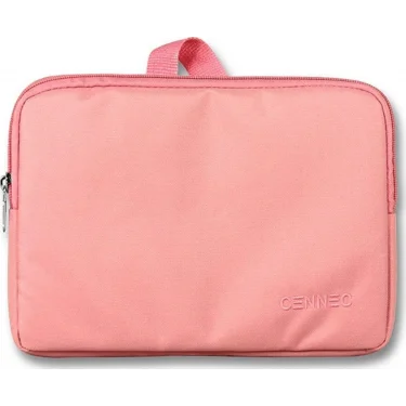 Cennec Yatay Kadın Pembe Tablet Çantası (Maksimum 10,9 inç Tabletler İçin Uygun)