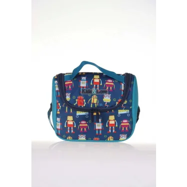 Kaukko Thermo Beslenme Çantası Robot Desenli 7091