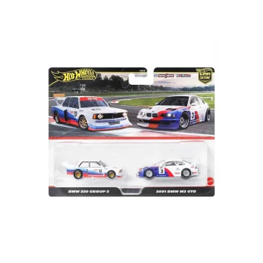 1:64 Hot Wheels Premium Car Culture 2li Bmw 320 Group 5 Ve 2001 Bmw M3 Gtr