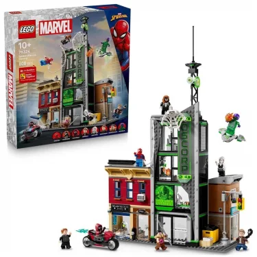 76324 Lego Marvel Örümcek Adam, Oscorpa Karşı 808 Parça +10 Yaş