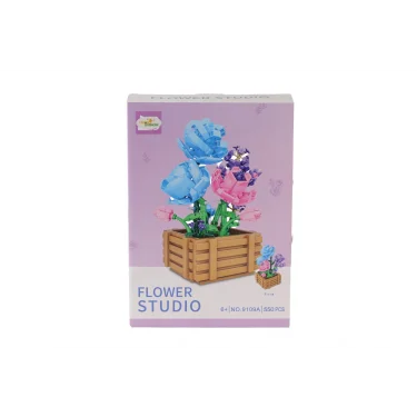 9109a Çiçek Blokları 550 Parça