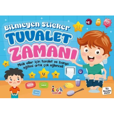 BICIRIK / BITMEYEN STICKER TUVALET ZAMANI