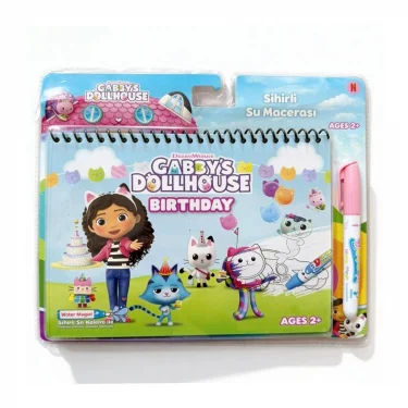 Bk0011 Gabby Dollhouse Lisanslı Boyama Kitabı