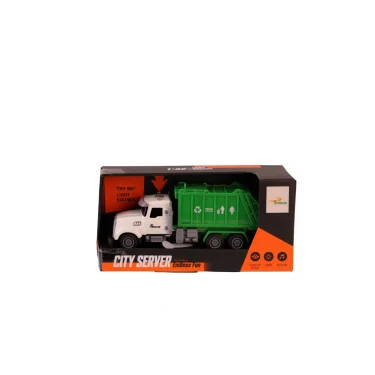 C-007a Pilli Işıklı Çöp Arabası