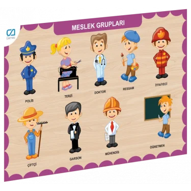 Caahs-3203 Ca Games Ahşap Meslek Grupları Bul-tak