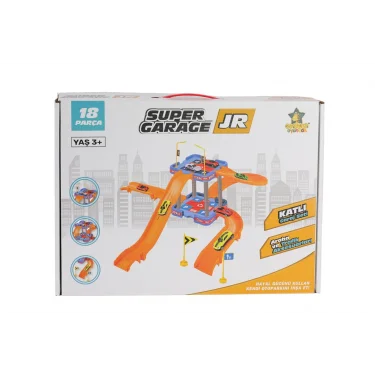 Er-200 Süper Garage Jr Otopark Set