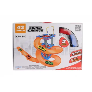 Er-201 Süper Garage Otopark Set