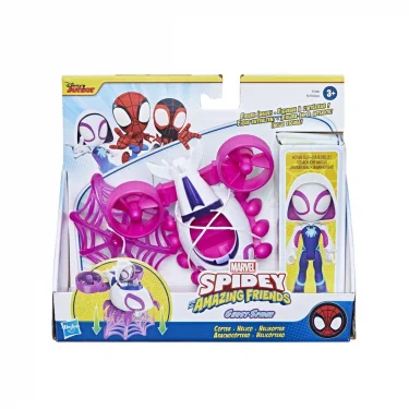 F6776 Spidey Ve İnanılmaz Arkadaşları - Araç Ve Figür +3 Yaş