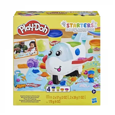 F8804 Play-doh Starters Eğlenceli Uçak Oyun Seti +3 Yaş