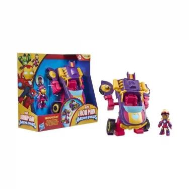 G1258 Iron Man And His Awesome Friends 2si 1 Arada Set
