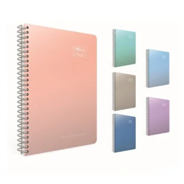 GIPTA DEFTER THEBOOK SPIRALS 17X24 140YP ÇİZGİ SERT KPK