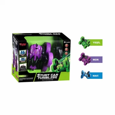 Hg6-03 Kumandalı Şarjlı 2.4 Ghz 6 Teker Akrobat Araba