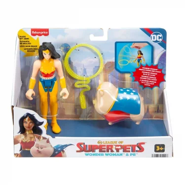 Hgl01 Imaginext Dc League Of Super Pets -  Kahramanlar Ve Hayvanlar