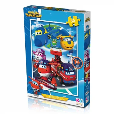 Hk 709 Harika Kanatlar 50 Parça Puzzle -ks Puzzle
