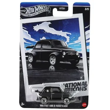 Hot Wheels Silver Series 60s Fiat 500 D Modificado JBY88