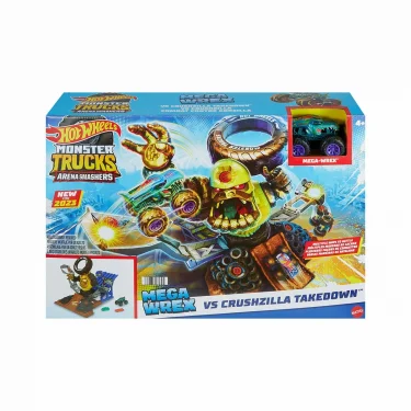 Hpn71 Hot Wheels Monster Trucks Arenada Şampiyonluk Mücadelesi Oyun Seti