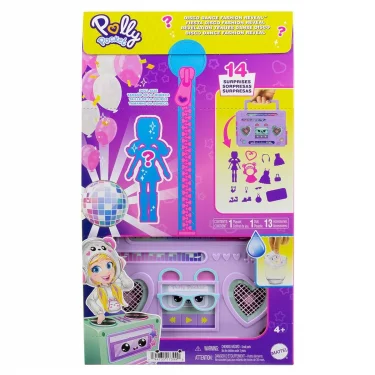 Hrd65 Polly Pocket Radyo Temalı Moda Eğlencesi Oyun Seti