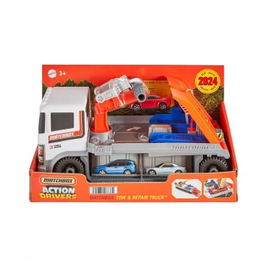 Hry43 Matchbox Aksiyon Sürücüleri - Çekici Ve Tamir Kamyonu