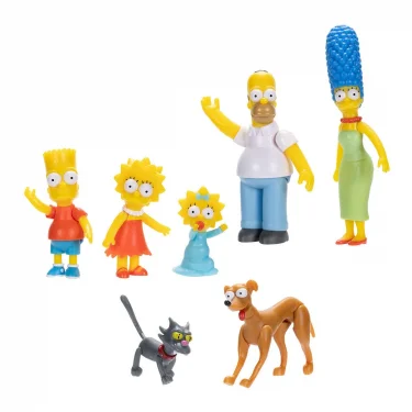 Jksmp17539 The Simpsons Aile 7li Figür Set