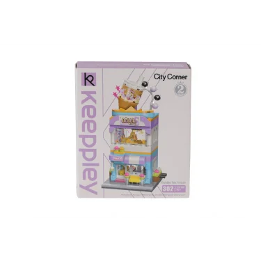 Kp0108 Keeppley Bubble Tea Kafe 302 Parça Block Oyuncak