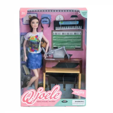 L5748k Piano Çalan Müzisyen Bebek -canem Oyuncak