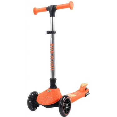 L5jelly-o Lamborghini Lisanslı Parıltı Işıklı Scooter Turuncu