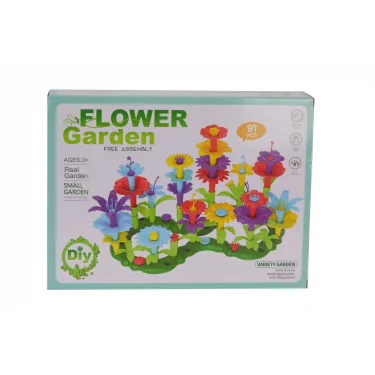 Ly004a 91 Pcs Güzel Bahçe Çiçek Seti