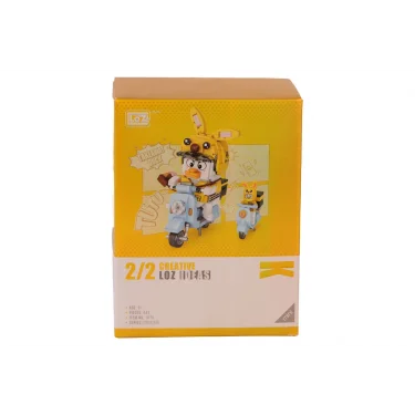 Lz-1676 Loz Kurye Ördek 443 Parça Block Oyuncak