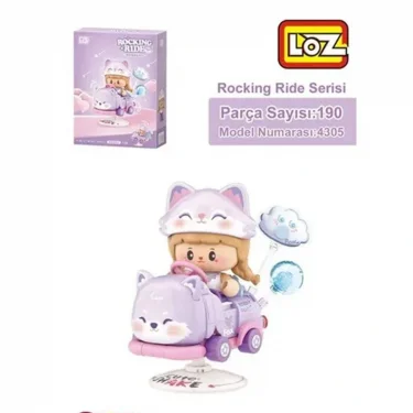 Lz-4305 Loz Fox Sallanma Sürüşü 190 Parça Block Oyuncak