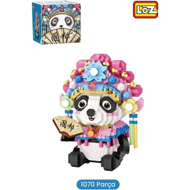 Lz9265 Loz Huadan Pandası 1070 Parça Block