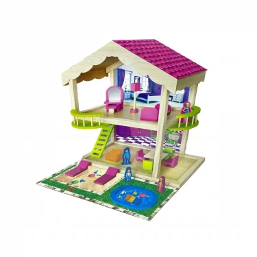 Ony-414 Kutuda Ahşap Villa Seti