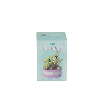 P1256 Panlos Simülasyon Çiçek Serisi 263 Parça Block Oyuncak