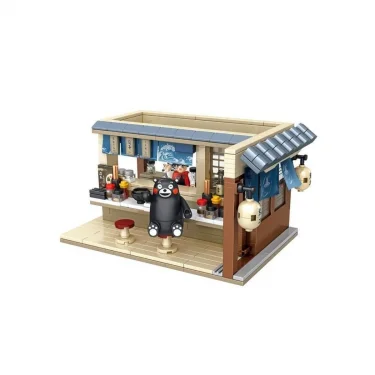 P880010 Panlos Ramen Restoranı 390 Parça Block Oyuncak