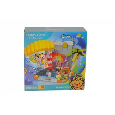 P881007 Panlos Uçurtma Sörfçüsü Teddy 204 Parça Block Oyuncak