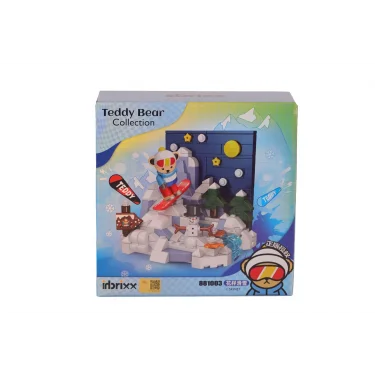 P88103 Panlos Desenli Kaykay 216 Parça Block Oyuncak