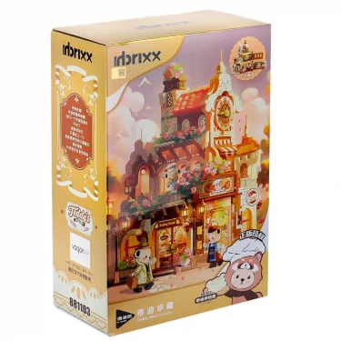 P881103 Panlos Brick - Teddy Koleksiyonu - Pastane 1547 Parça Yapım Seti