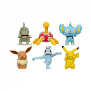 Pok Pkw2469-e Pokemon Battle 6lı Figür Seti