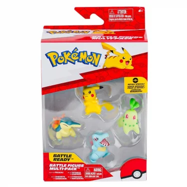 Pok Pkw2578 Pokemon Battle 4 Lü Figür Seti