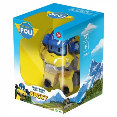 Polı Mrt-0655 Robocar Transforming Robot Figür Bucky