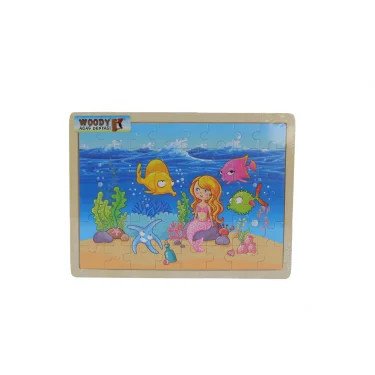 S00006471 Sun Kdm Woo Tahta Pzl 48 Deniz Kızı