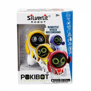 Sıl/88042  Silverlit Yapay Zekalı Pokibot Robot
