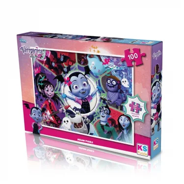 Vp714 Vampirina 100 Parça Çocuk Puzzle -ks Puzzle