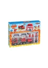 03 610 Double Blocks İtfaiye Seti -pilsan Oyuncak